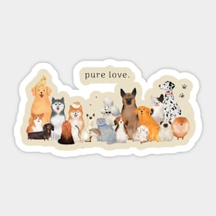 Animal Love Sticker